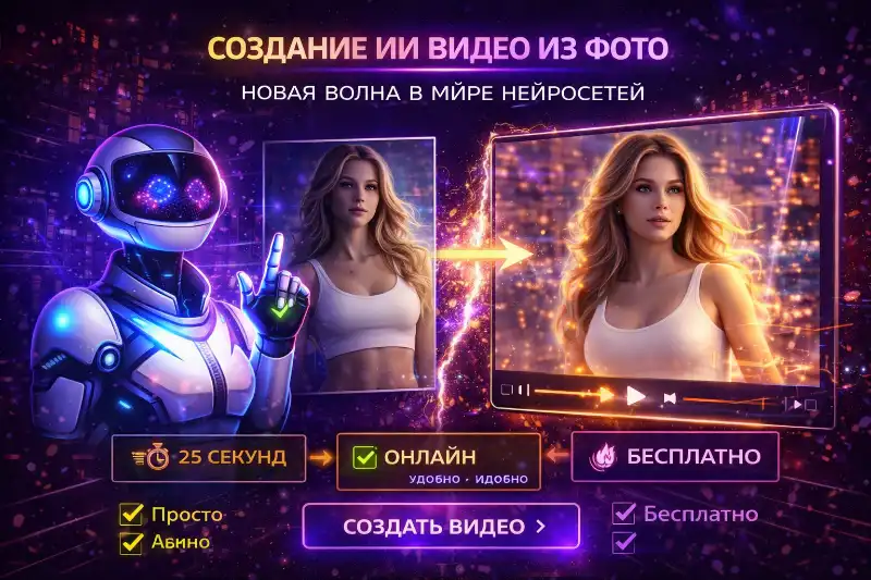 ИИ видео из фото: как нейросети создают слайд-шоу за секунды