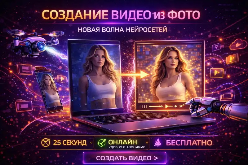 Создание видео из фото: современные технологии, нейросети и тренды 2026