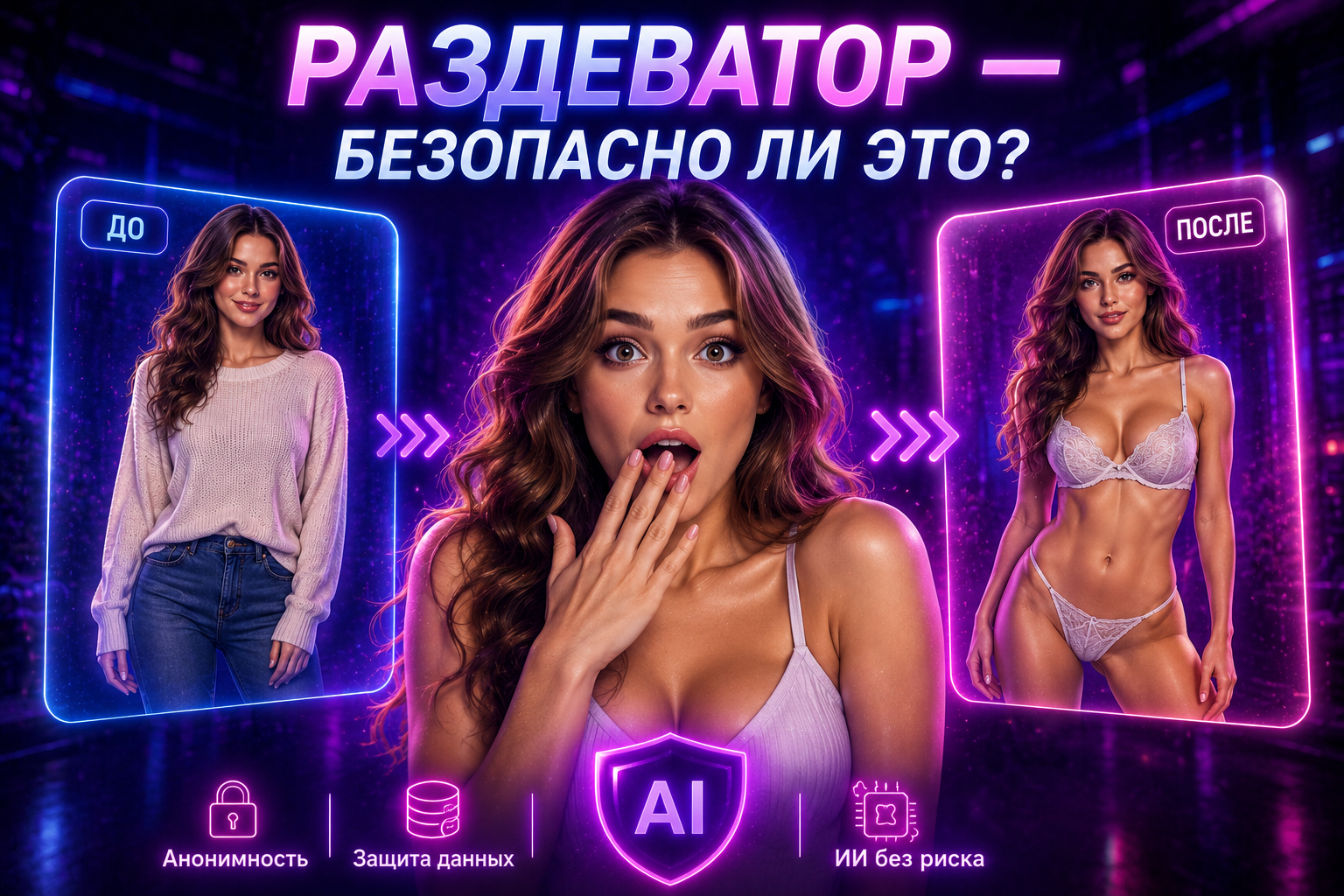 Раздеватор — безопасно ли это? Технологии и реальность 2026